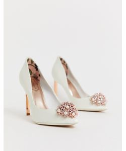 ted baker pointed embellished high heels