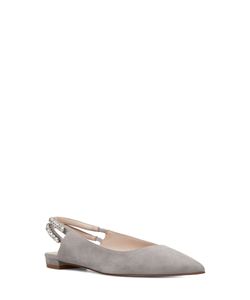 angariah embellished slingback flats