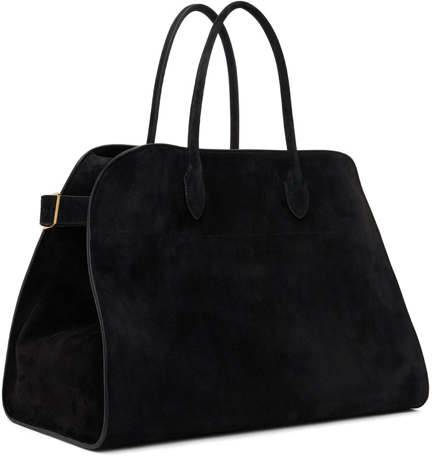 The Row, Soft Margaux 12 dark brown leather bag