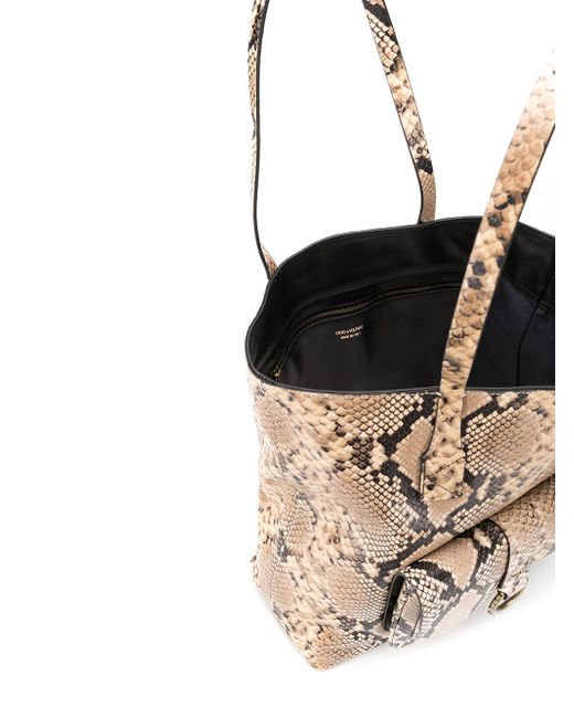 Zadig and Voltaire animal print tote bag