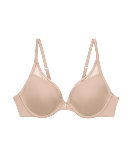 Thirdlove 24/7 Classic Uplift Push-Up Bra 36e Da Women Di Colore Beige