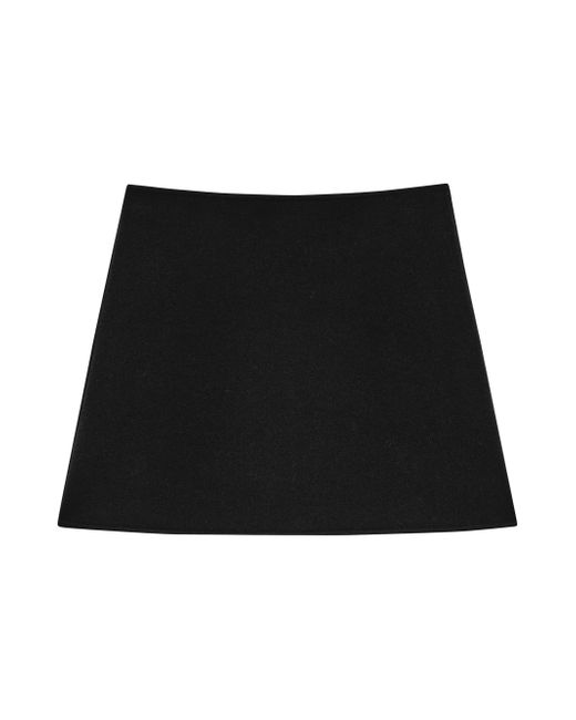 Theory Cashmere Miniskirt Da Women Di Colore Nero