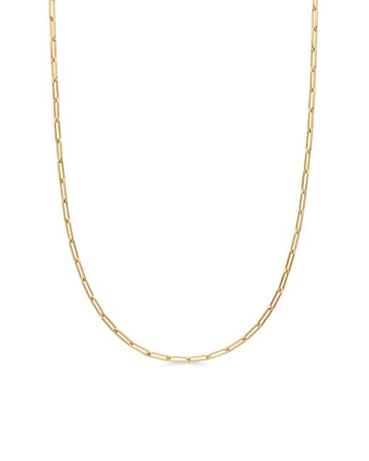 David Yurman Men's Golden Chain Link Necklace 18k Yellow
