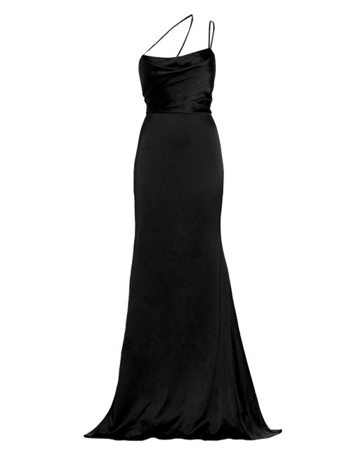 Vera Wang Bride Women's Black Paulette Mermaid Gown