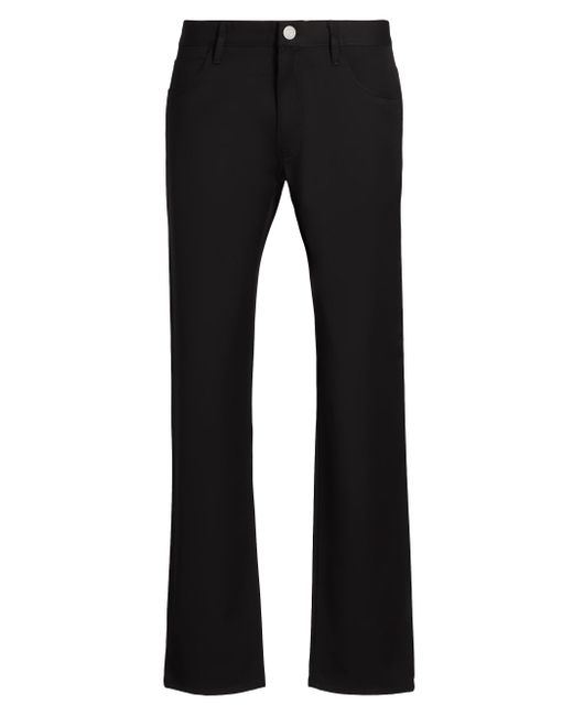 Giorgio Armani Men's Black 5-Pocket Pants