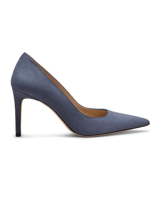 Stuart Weitzman  Blue Womens Stuart Power 85 85mm Pumps