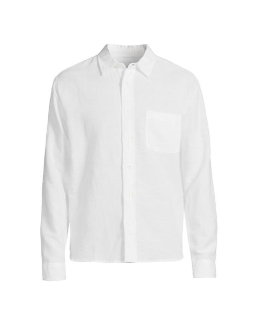 Corridor Resonance Cotton Shirt Da Men Di Colore Bianco