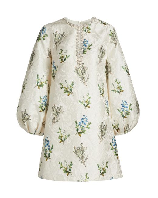 Sachin + Babi Women's  Perry Printed Embellished Minidress