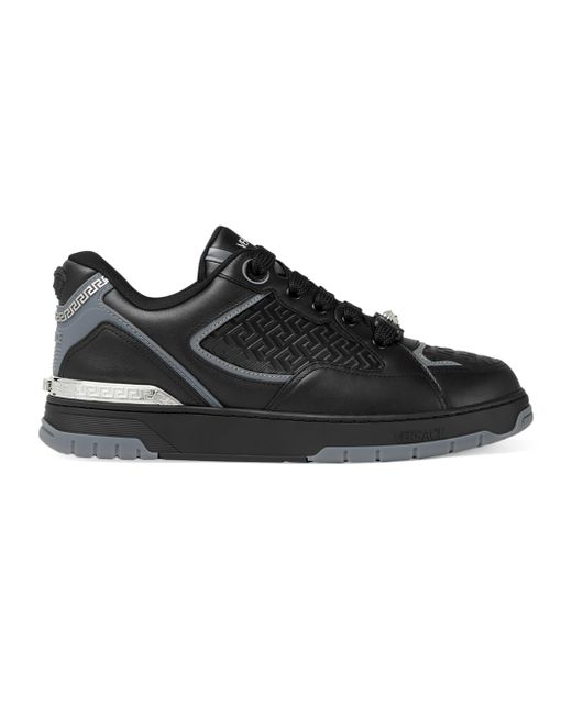 Versace Men's Black Low-Top Sneakers
