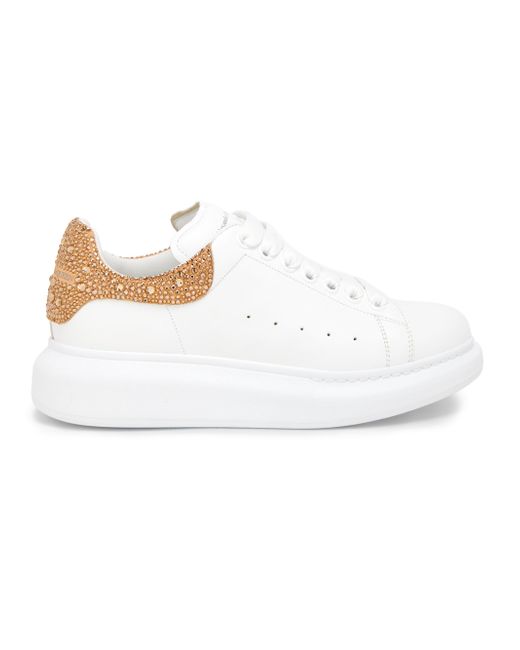 Mcqueen Oversized Low-Top Sneakers Da Women Di Colore Bianco