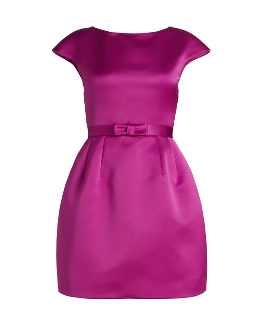 Prabal Gurung Women's  Satin Bell-Shaped Minidress
