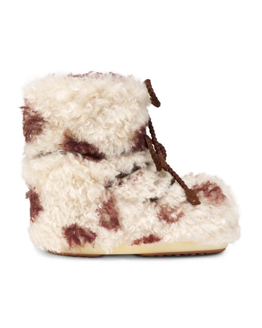 Moon Boot Men's  Mb Icon Faux-Shearling Boots