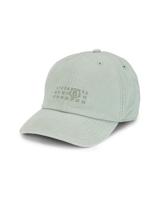 Mm6 Maison Margiela Men's  Logo Canvas Hat Large