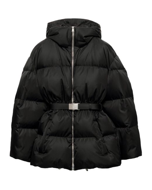 Prada Women's Black Re-Nylon Hooded Jacket