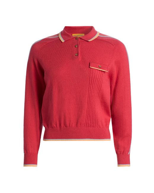 Guest In Residence Women's  Relay Cashmere Polo Sweater