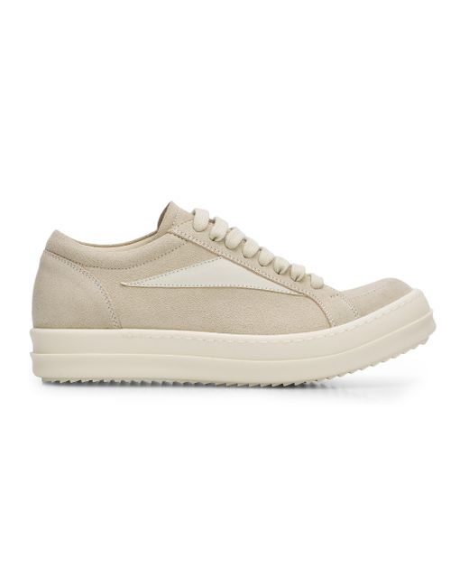 Rick Owens Women's  Vintage Low-Top Leather Platform Sneakers