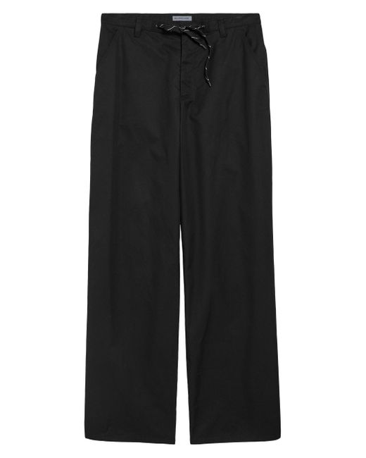 Balenciaga Men's Black Chino Pants