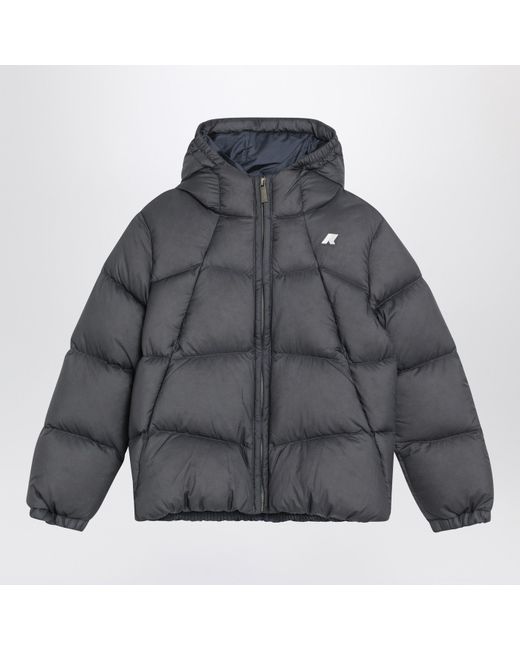 K-Way Women's Blue Quill Airforce Jacket