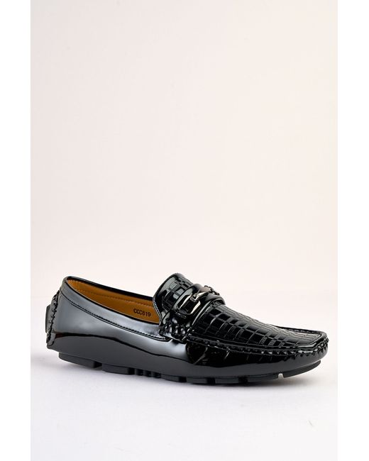 Santoro Milan Men's Black Nerozzi Loafer