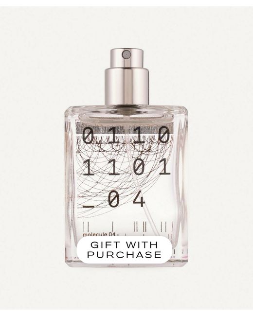 Escentric Molecules Women's Brown Molecule 04 Eau De Toilette With Travel Case Perfume Unique Fragrance Scent For Her Clear 30