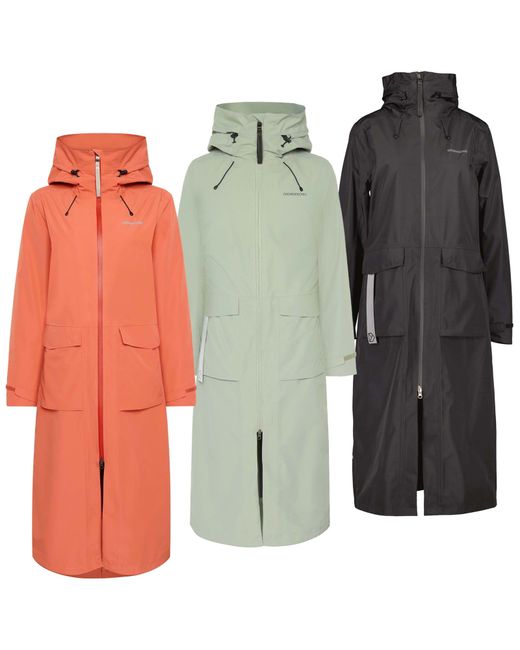 Didriksons   Womens Nadja 4 Longline Waterproof Parka