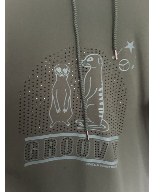 Rick Cardona Embellished Sweatshirt 12  Di Colore Verde