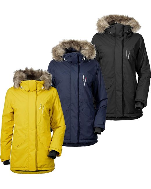 Didriksons Stacie Womens Jacket Waterproof Insulated Coat Soft Warm And Light