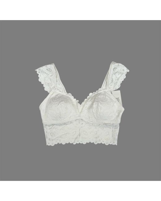 Gilly Hicks Lace Bralette Crop Top Small