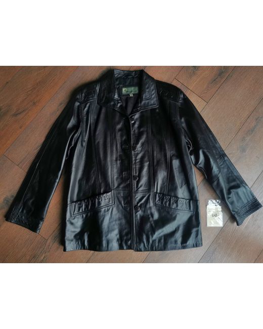 Hyde  Black Park Ann Genuine Hide Leather Ladies Xl Jacket Coat
