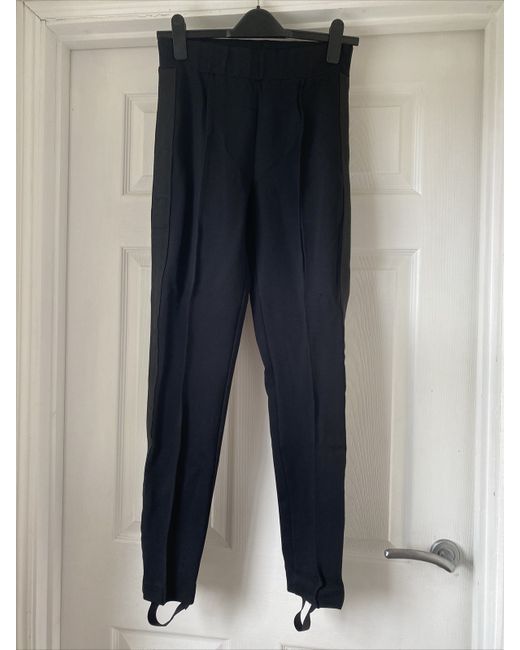 Rick Cardona  Black Riding Leggings Trousers 10 Uk