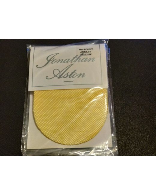 Jonathan Aston Micronet Anklet Socks  Di Colore Giallo