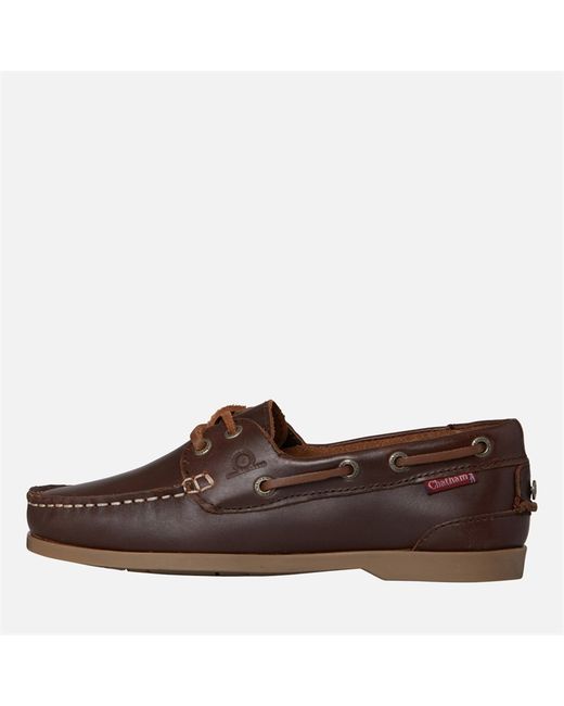 Chatham  Brown Marine Womens Willow Boat Shoes Dark Uk 8 Eu 41