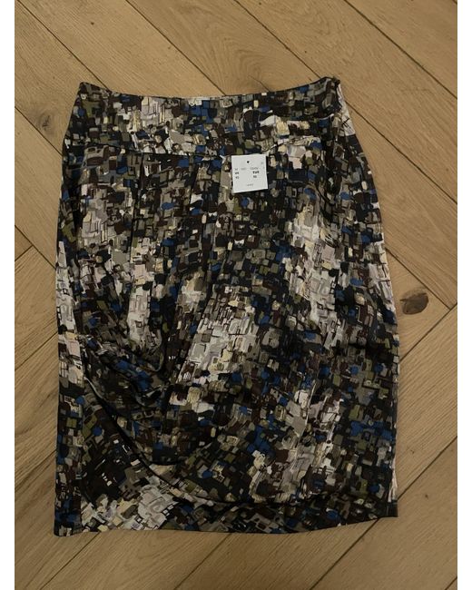 Nicole Farhi Ladies Multicoloured Skirt 10 Bnwt Silk