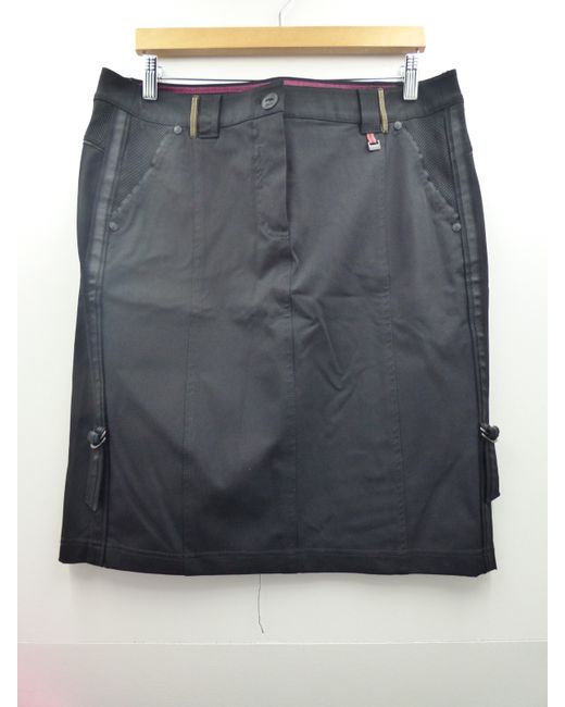 Betty Barclay  Black Ladies Knee Length Skirt 16 Nwot