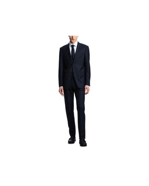 Emporio Armani Men's  Slim Fit Micro Pinstripe Suit