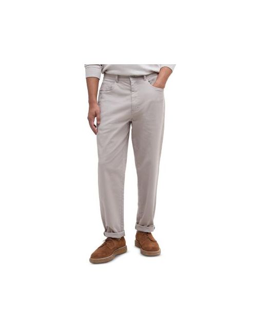 Barbour Men's  Washed Slim Fit Stretch Twill Trousers
