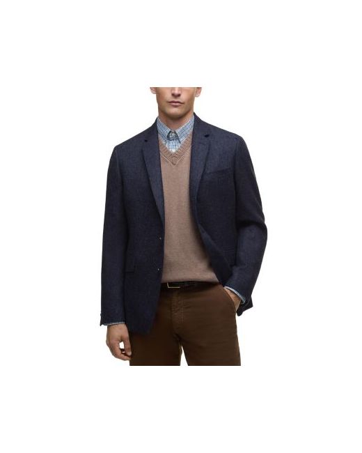 Barbour Godfrey Moons Shetland Slim Fit Blazer Da Men Di Colore Blu Scuro