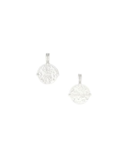Deux Lions Jewelry Women's Silver Zodiac Necklace