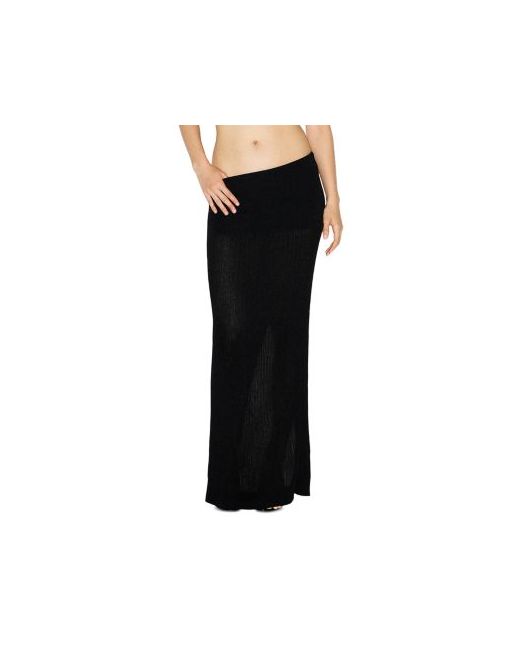 Skims Women's  Sheer Knit Maxi Skirt