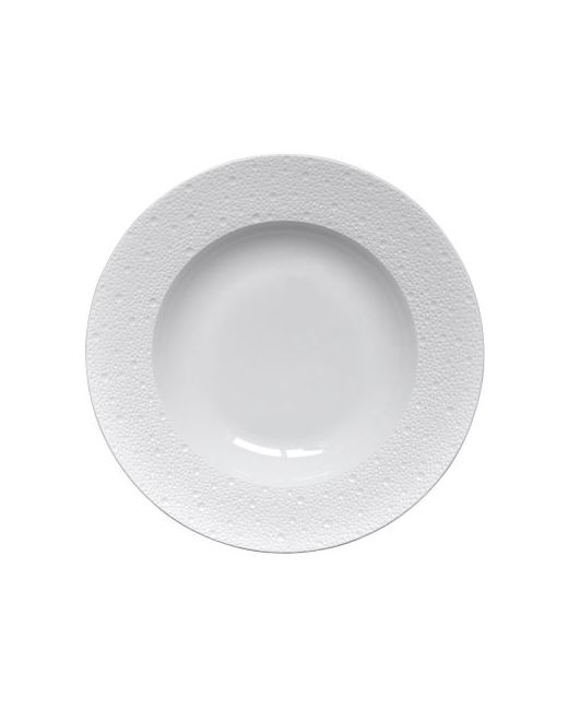 Bernardaud Ecume Rim Soup  Di Colore Bianco