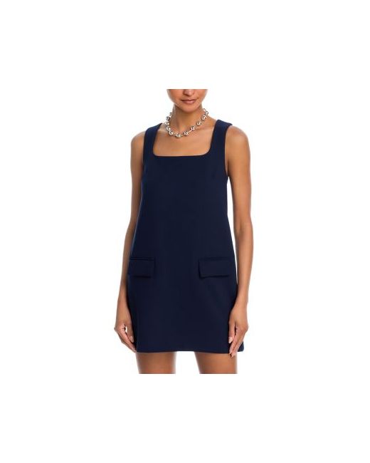 French Connection Whisper Square Neck Mini Dress Da Women