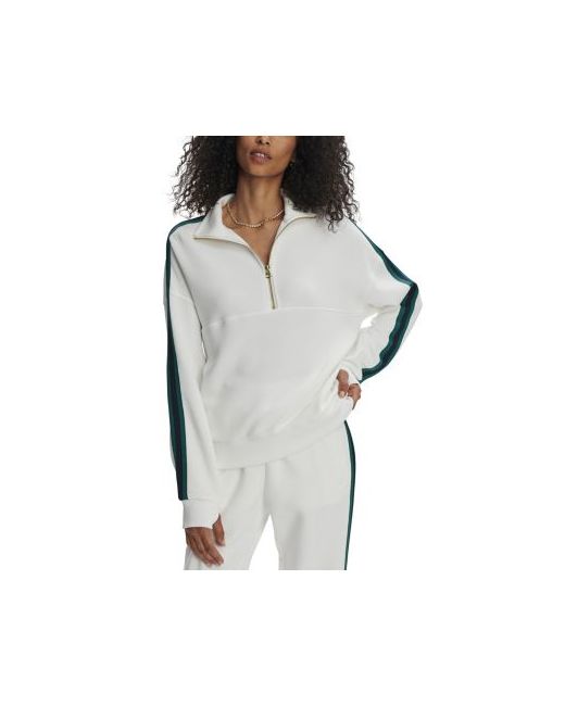 Varley Raymar Half Zip Sweatshirt Da Women Di Colore Blu Scuro