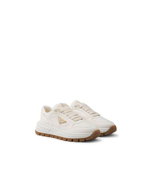 Prada Women's White Prax 01 Sneakers