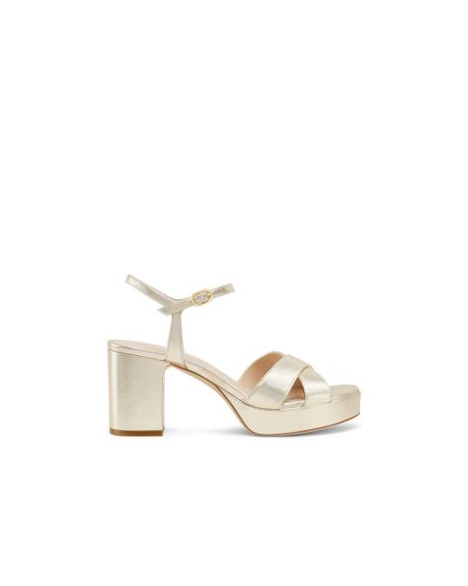 Stuart Weitzman  Golden Womens Dayna Platform 80 Sandals