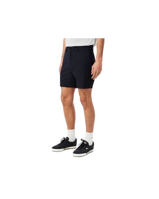 Lacoste  Blue Regular Fit Stretch Cotton Blend Chino Bermuda Shorts