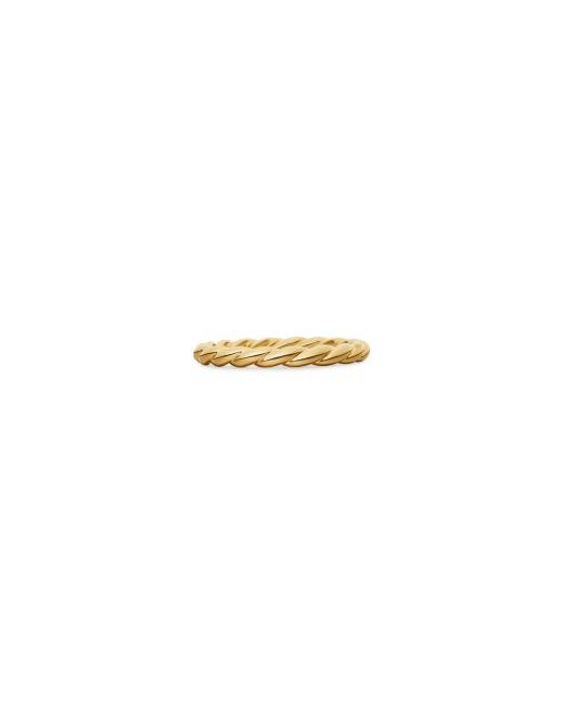 David Yurman Paveflex Ring 18k Da Donna Di Colore D'Oro