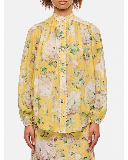 Zimmermann Shirt Da Women Di Colore Giallo