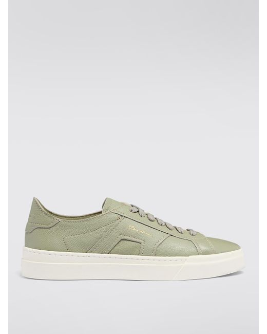 Santoni Men's Green Sneakers