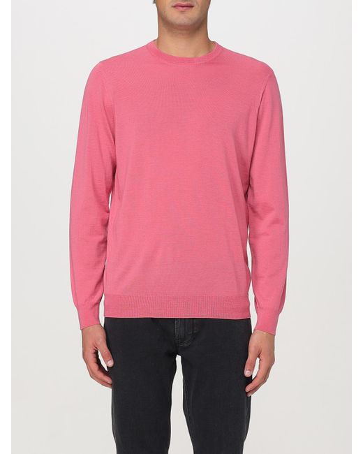 Drumohr Men's Pink Sweater