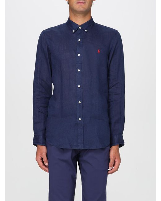 Polo Ralph Lauren Men's Dark Blue Shirt